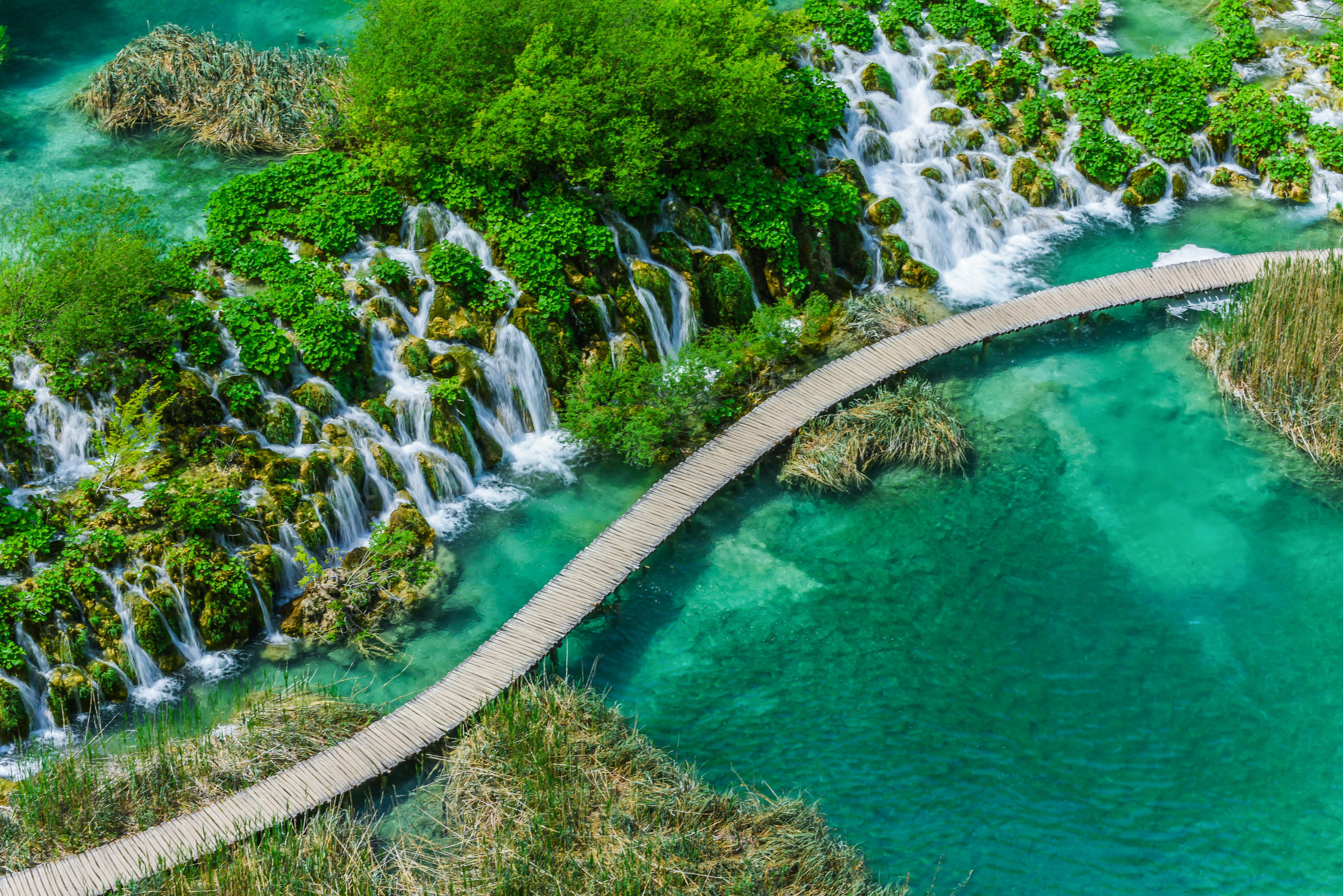 Lakes,Of,The,Plitvice,Lakes,National,Park,In,Croatia